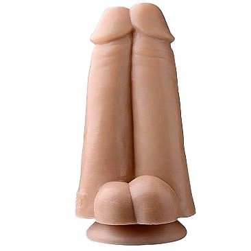 Dvojité dildo s přísavkou pro extrémní zážitek